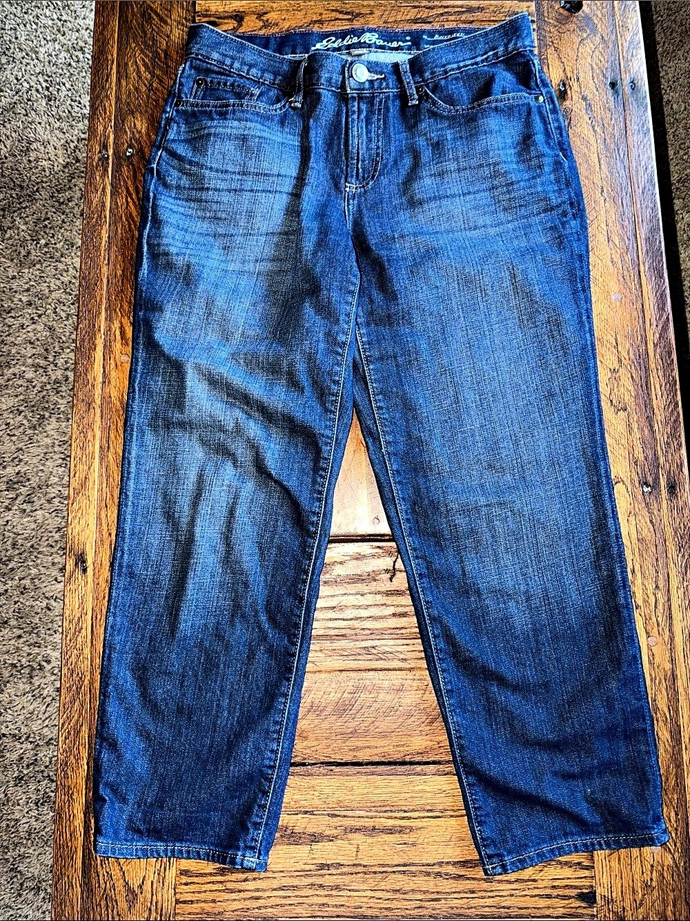 Eddie Bauer Boyfriend Crop Jeans